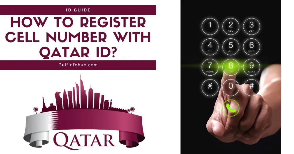 How To Register Cell Number With Qatar ID