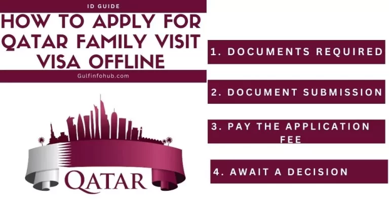 How to Apply for Qatar Family Visit Visa Offline